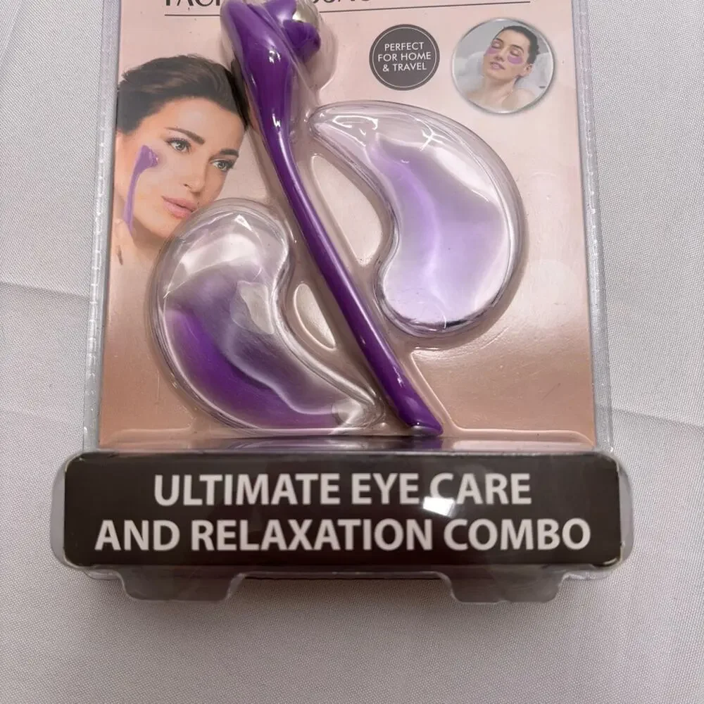 Purple Facial Massage Care Set